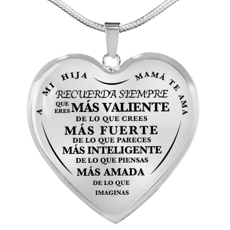 Collar a mi Hija - VALIENTE