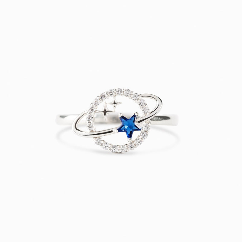 A Mi Hija - Anillo de Planeta y Estrella