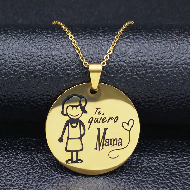 Collar - I love Mom